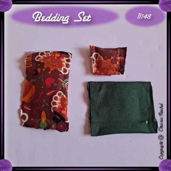 3-Pack Thanksgiving Green Bedding - Picture 5 of 5